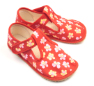 Beda Barefoot papučky Red Flower