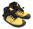 Zimní boty Pegres Barefoot BF40 Žlutá