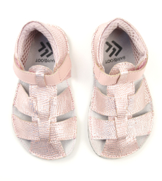 Ef Barefoot sandálky Pink Gliter