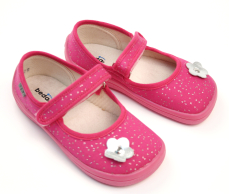 Beda barefoot papuče Pink Shine