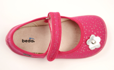 Beda barefoot papuče Pink Shine