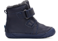 D.D.Step Barefoot zimní boty W070-42838 Royal Blue