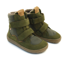 Froddo Barefoot zimní boty s membránou G3160233-2 Olive