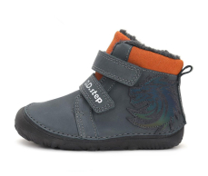 D.D.Step Barefoot zimní boty W073-42488A Dark Grey