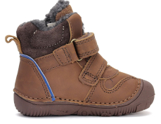 D.D.Step Barefoot zimní boty W073-42814 Chocolate