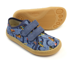 Tenisky Froddo barefoot G1700379-30 Denim+