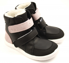 Zvětšit Baby Bare Shoes Febo Winter Sparkle Black Asfaltico