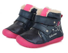 Zvětšit D.D.Step Barefoot zimní boty W070-929B Royal Blue