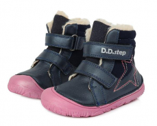 Zvětšit D.D.Step Barefoot zimní boty W073-688B Royal Blue